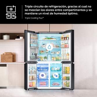 FRI. SAMSUNG RF65DG960ESREF 180x92 4P ACERO DISP