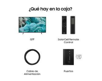 TV SAMSUNG 43%%%quot; TQ43Q7F UHD QLED SMARTTV IA HDR10 