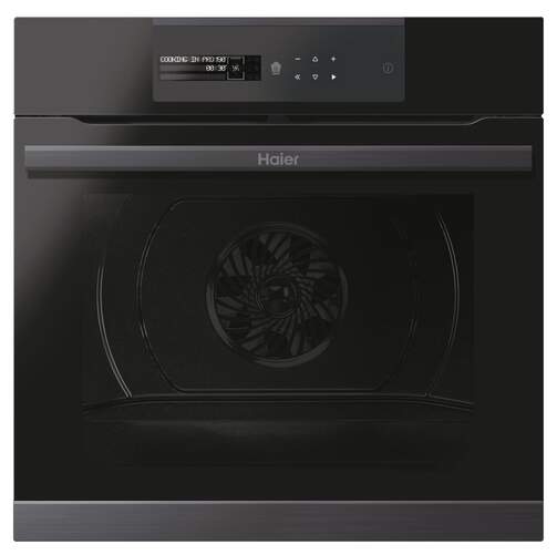 Horno Haier HWO60SM5B5BH - Clase A+, 70L, 9 Funciones, Sonda Térmica, Hidrólisis+Catálisis, WiFi+BLE