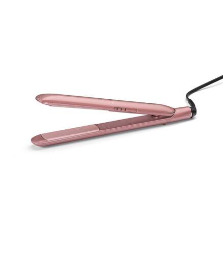 Plancha pelo Babyliss ST913PE - 235&ordm;C m&aacute;x con 3 ajustes, apagado autom&aacute;tico, placa cer&aacute;mica/titanio