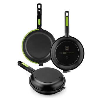 SARTEN DOBLE PARA TORTILLAS BRA DUPLA 24CM 121465