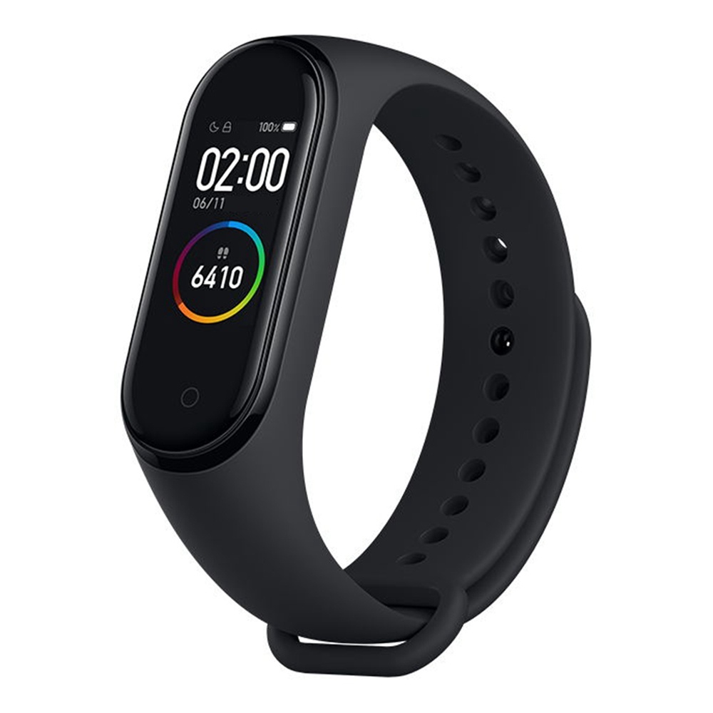 Xiaomi Mi Smart Band 4 Negra - Pantalla Táctil a Color, Frecuencia Cardiaca