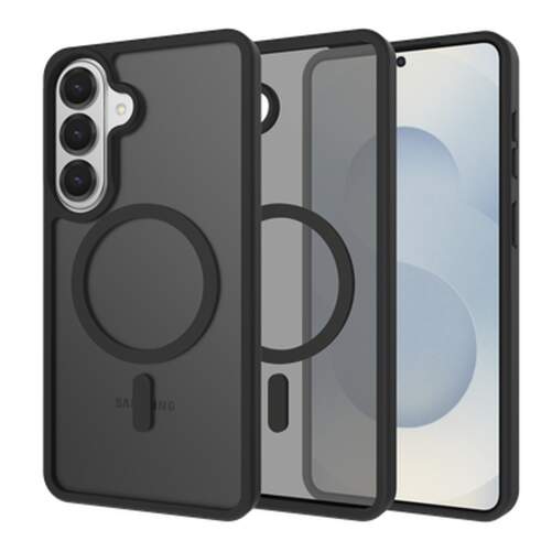 Funda JiC Armor Elite para Samsung Galaxy S26 - Negro, compatible con MagSafe