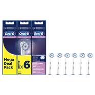 Recambio Dental Oral B EB60 Sensitive - Pack de 6 cabezales