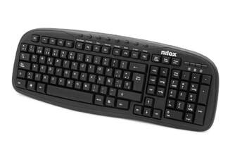 TECLADO NILOX USB MULTIMEDIA