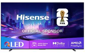 TV HISENSE 100%%%quot; 100E7Q PRO UHD QLED SMART TV 144HZ