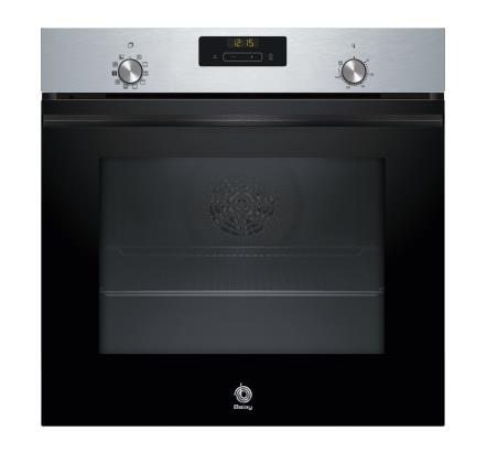 Horno Multifunción Balay 3HA4031X3 - 71 L, Clase A+, 3400 W, Negro, Inox