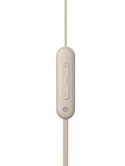 AURICULARES SONY WIC100C BEIGE BLUETOOTH