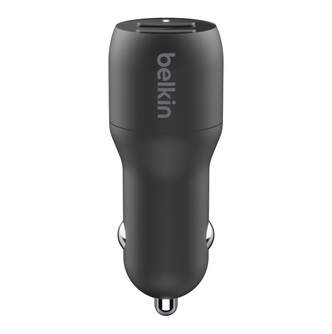 CARGADOR BELKIN COCHE 2XUSB A DE 12W BLACK