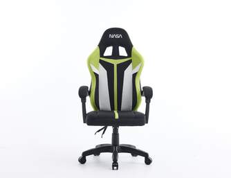 SILLA GAMING NASA SATURN PRO NEGRO VERDE  