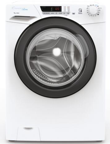 Lavadora Candy HCU1292DWB4/1-S - 9 kg, 1200rpm, Clase B, 15 Programas+NFC, Detección Carga