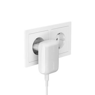 CARGADOR BELKIN 1XUSB C 30W   1XUSB A 12W BLANCO