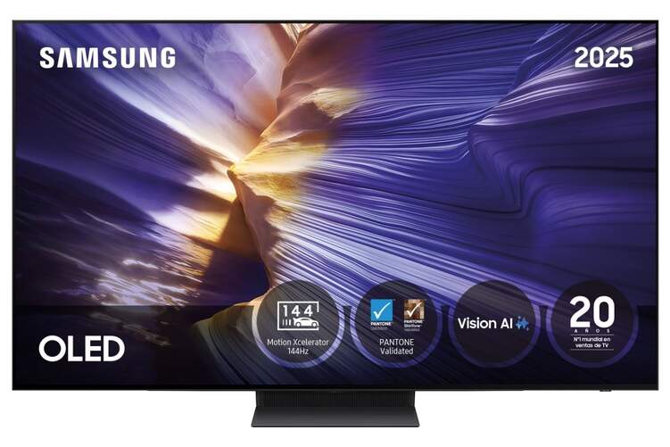TV Samsung 48" OLED TQ48S93F - 4K Ultra HD, Smart TV, 144 Hz, 60 W RMS, HDR10+
