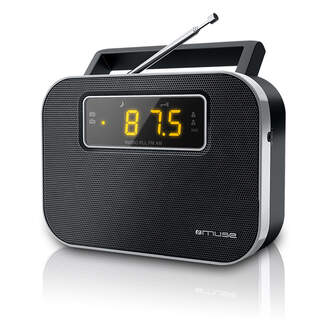 RADIO PORTATIL MUSE M-081R FM/AM NEGRO