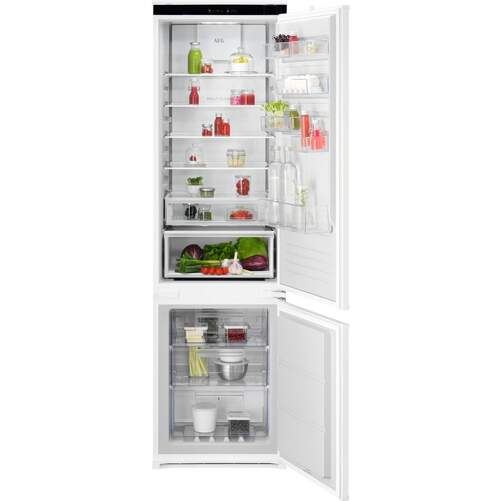 Frigorífico Combi Integrable AEG TC6MS19FES - 269 L, 188x54,6 cm, Multifunción, 4*, Blanco