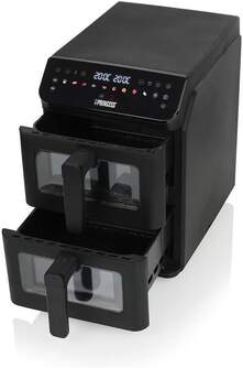 FREIDORA AIRE PRINCESS 182490 11,2L 2X5,6L 3000W VENTANA
