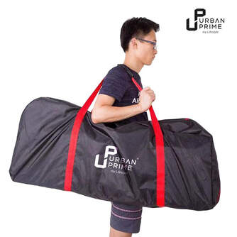 BOLSA URBAN PRIME PORTA SCOOTER 8,5P NEGRO ROJO