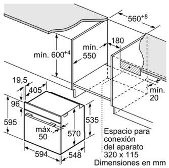 Horno Pirolítico Balay 3HB5888A0 | A, Termosonda, 12 Funciones