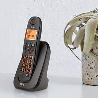 TELEFONO DECT SPC 7331N KAIRO NEGRO MANOS LIBRES