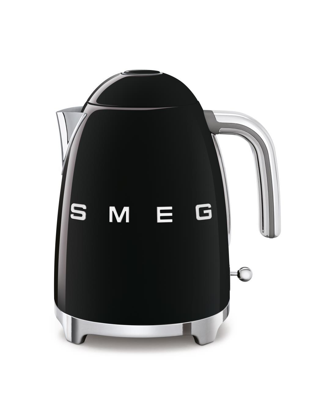 Hervidor Smeg KLF03BLEU Negro - 2400W, 1.7 Litros