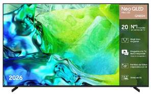 TV Samsung 50" NeoQLED TQ50QN80H - 4K Ultra HD, Smart TV Tizen 120 Hz, 30 W RMS, HDR10+ Adaptive