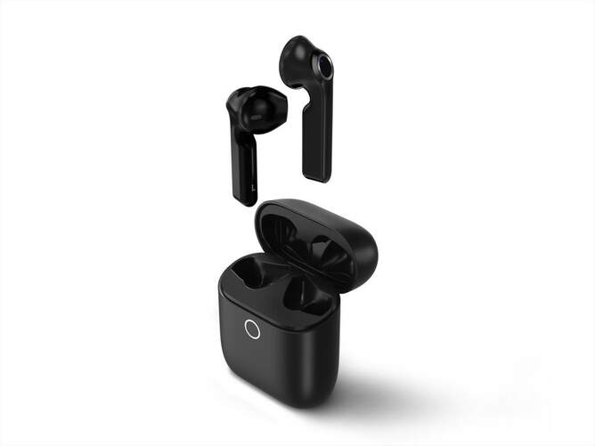 Auriculares Panasonic RZ-B100WDE-K - Batería 16h, IPX4, Control Táctil, Asist. Voz, Bluetooth 5.0
