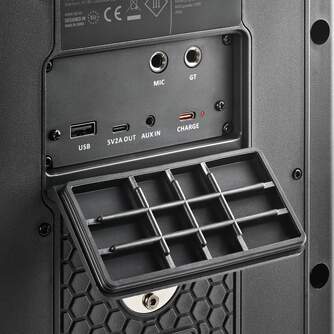 ALTAVOZ NGS WILDBASH 300W BT IPX6 NEGRA