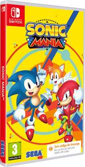 JGO. SWITCH SONIC MANIA CODIGO DIGITAL