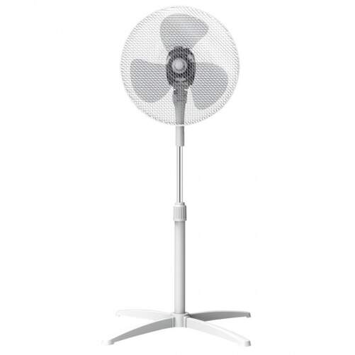 Ventilador Pie FM PX-40 Blanco - 40W, Oscilante, Diámetro 40cm, 3 Aspas