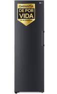 Congelador vertical LG GFM61MCCSF - 324L,186x60cm, Clase D, Total No Frost, Metal Fresh, Negro mate