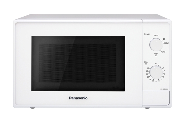 Microondas Panasonic NNE20JWMEPG  - 20 Litros, 800W, 5 Potencias,