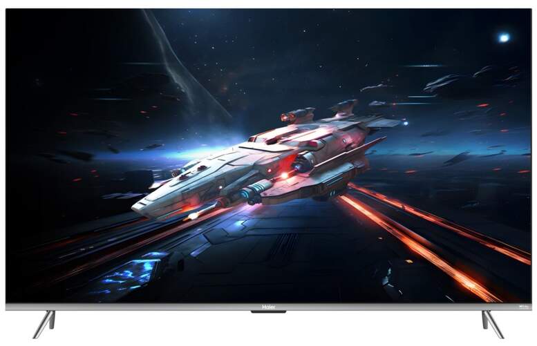 TV Haier 85" QLED H85Q800UX - 4K Ultra HD, 120HZ, Dolby vision, HDR10+, Hybrid Log-Gamma (HLG)