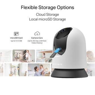 CAMARA INTELIGENTE MERCUSYS MC200 MOTOR INT 1080P
