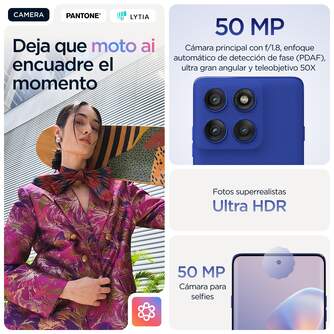 SMARTPHONE MOTOROLA EDGE 60 PRO 12/512 6,67%%%quot; AZUL