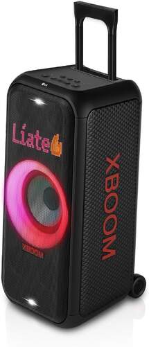 Altavoz LG XBOOM DXL7T - 250 W, Modo DJ, Luces RGB, Bluetooth, USB, IPX4, 20 horas de autonom&iacute;a