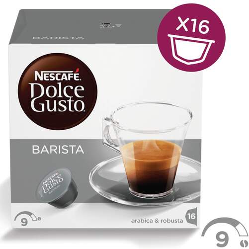 Cápsulas Dolce Gusto Espresso Barista - 16 Cápsulas