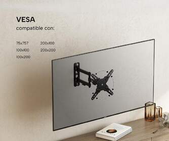 SOPORTE TV ART GENIUM GSPART43 20KG 13-43