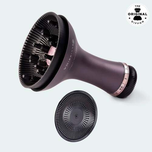 Secador Bellissima Diffon Pro Curl - Difusor integrado, Dual Ion Care Technology, 5 Temperaturas