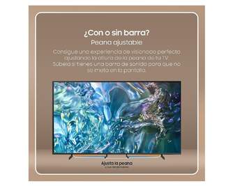 TV SAMSUNG 75%%%quot; TQ75Q64D QLED UHD SMART TV HDR10 