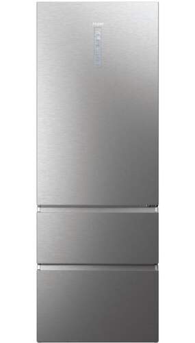 Frigorifico Combi Haier HTW7720ENMP - Clase E, 200x70cm, 483L, Daylight, MyZonePlus 0ºC, Inox