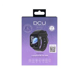 SMARTWATCH DCU LITTLEONE 4G KIDS NEGRO