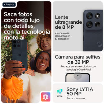 SMARTPHONE MOTOROLA G56 5G 8/256 6,72%%%quot; BLACK OYSTE