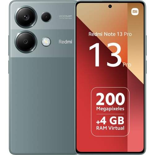Xiaomi Redmi Note 13 Pro - 8/256 GB, 6,67", Verde