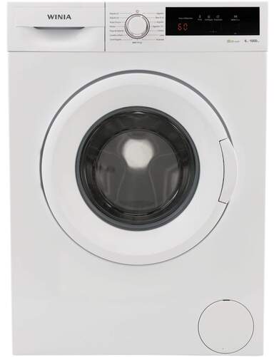 Winia WVD-06T0WW10U Lavadora 6kg Clase D - 1000R, 15 Programas, Display, Temporizador, Blanca