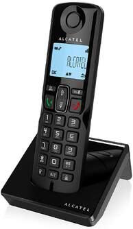 TELEFONO ALCATEL S-250 BLACK DECT M. LIBRES