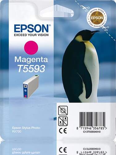 Cartucho de tinta Epson T5593 C13T55934020 - Color magenta