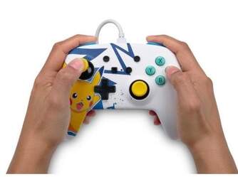 MANDO POWER A NINTENDO SWITCH CON CABLE PIKACHU