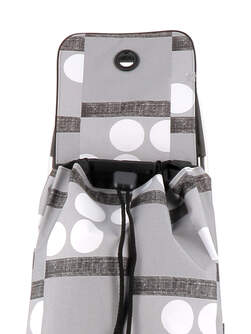 CARRO-COMPRA ROLSER IMX318 LOGOS 4 GRIS