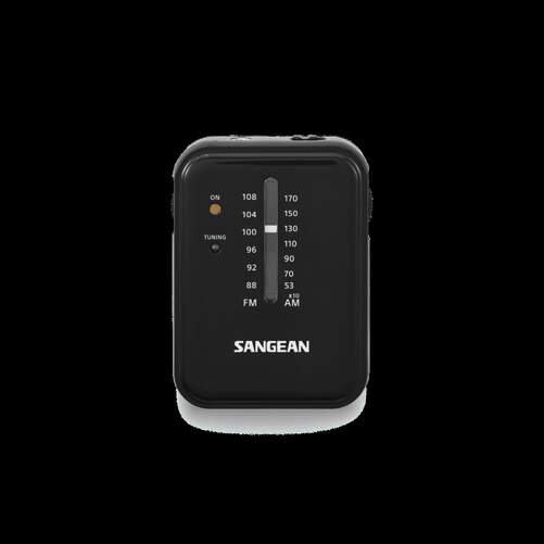 Radio portatil Sangean SR-32 Negro - FM/AM, toma de auriculares, correa