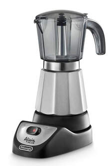 CAFET. DELONGHI ALICIA EMKM6 SILVER 6T